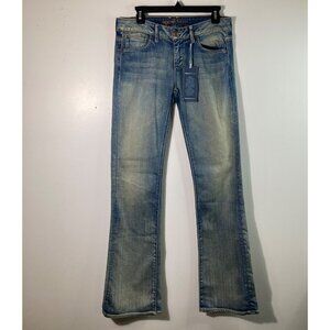 Womens Agave Denim Slim Flare Vaquera Jeans Rehobeth Beach Blue 29 NWT